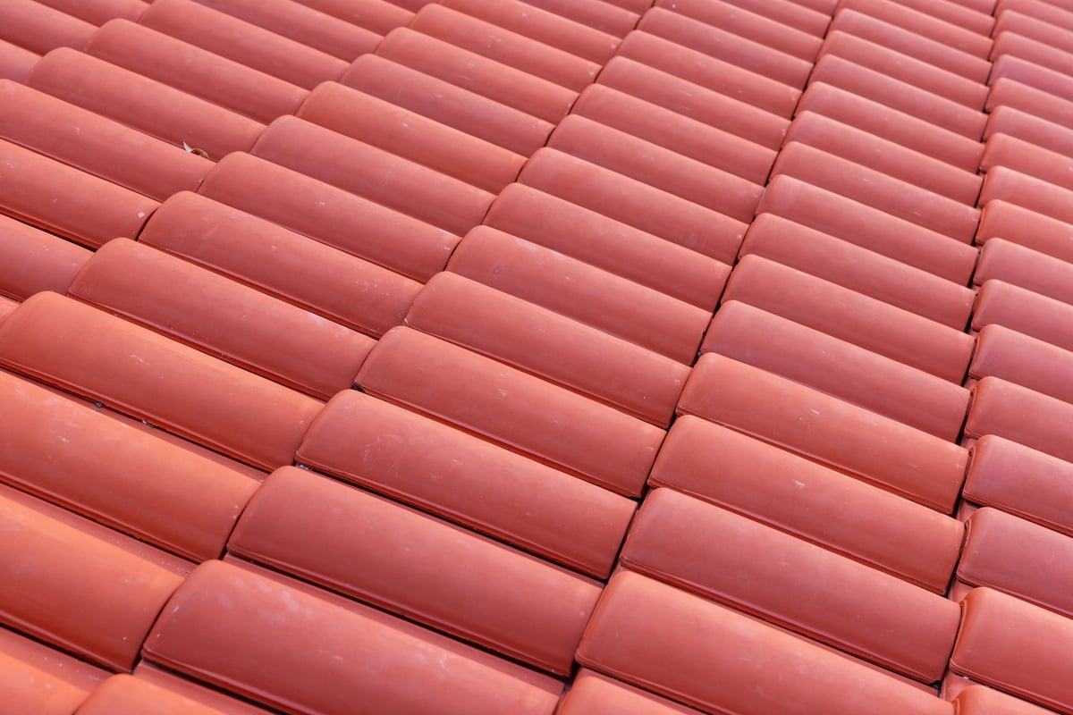 Tile roofing — clay roof tiles